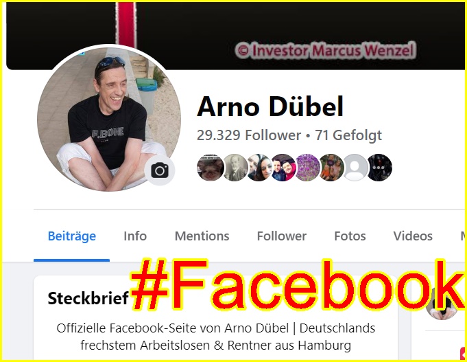 Arno Dübel Facebook Seite mit täglich mehr Reichweite | ADTV