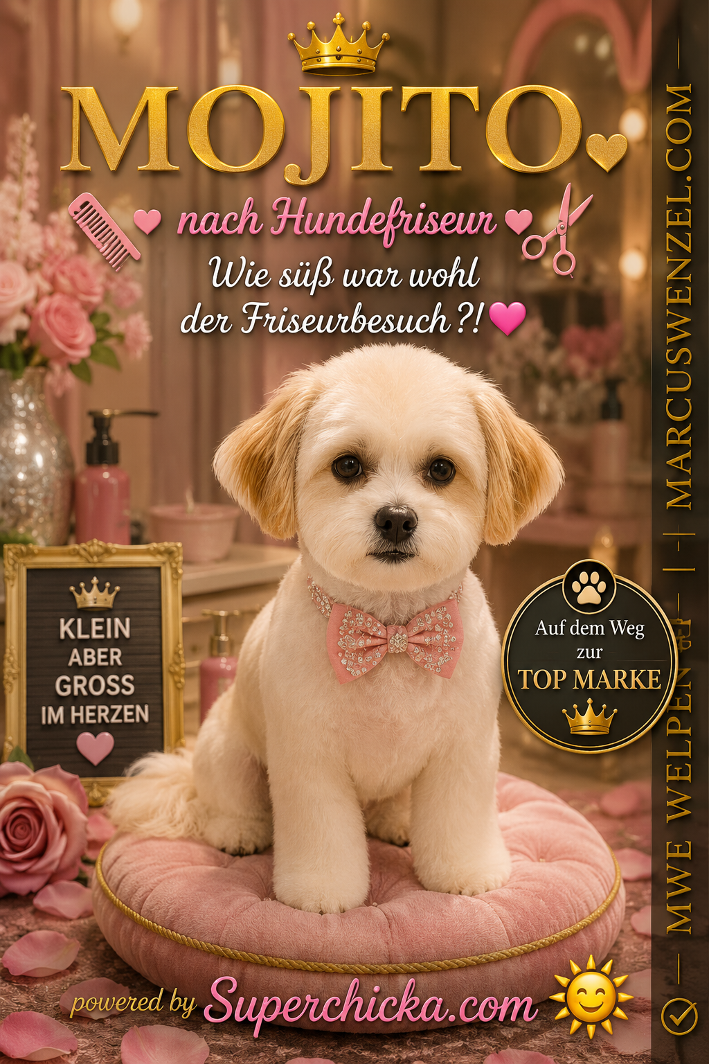 MOJITO – wie süß war wohl dieser Friseurbesuch?! ❤️🐕