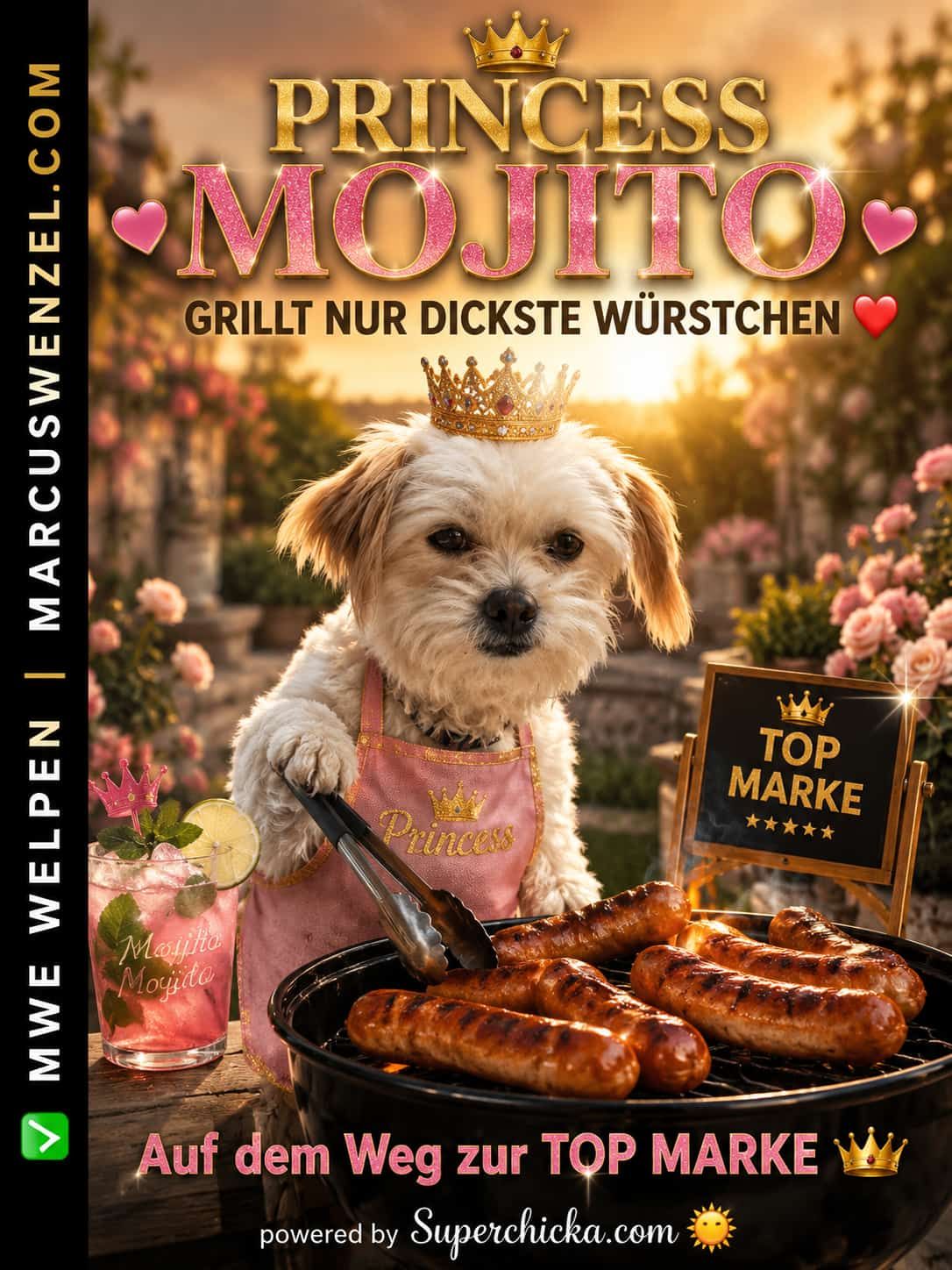 PRINCESS MOJITO – GRILLT NUR DICKSTE WÜRSTCHEN 👑🌭🔥