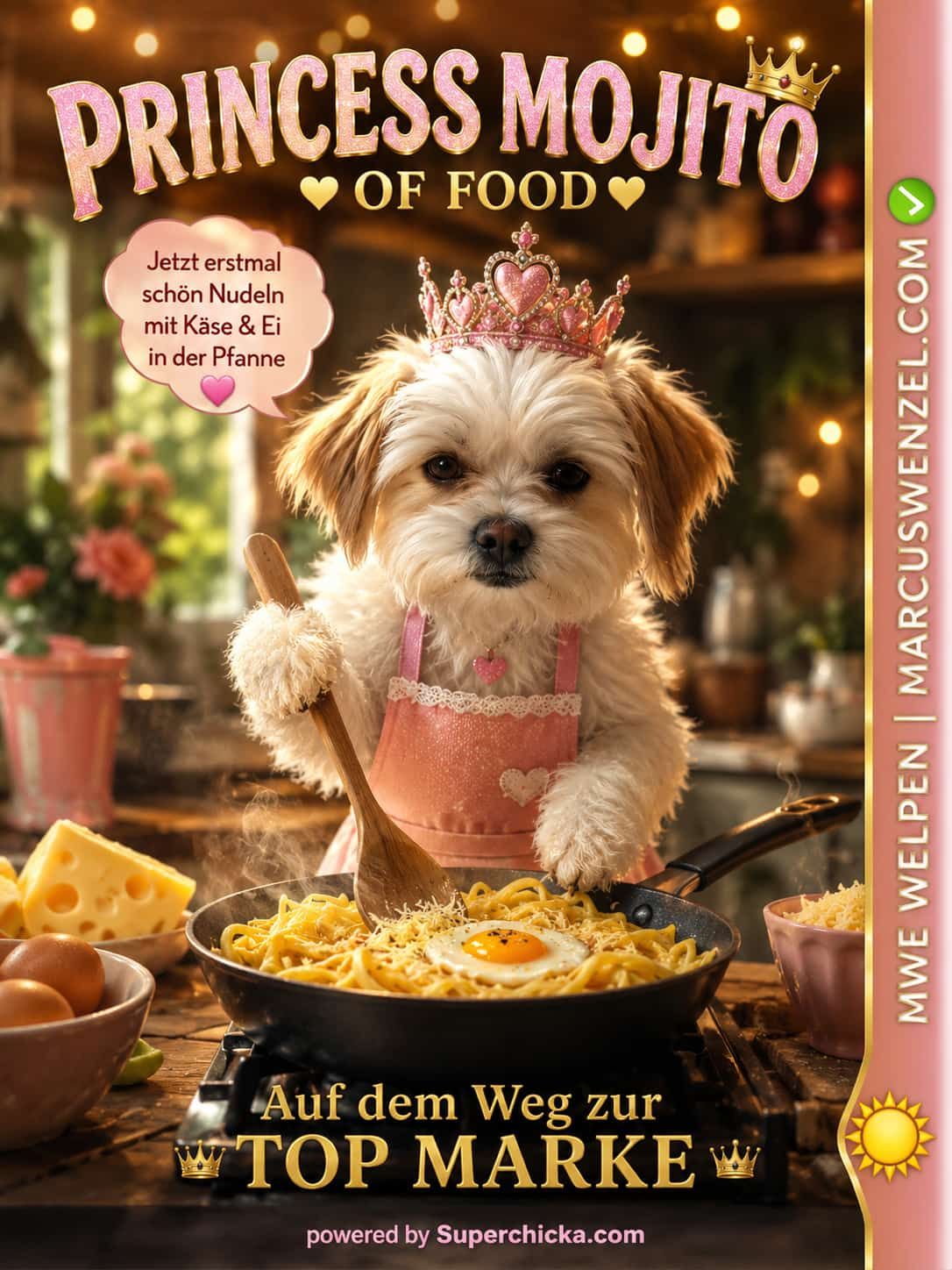 PRINCESS MOJITO OF FOOD – Nudeln & mehr in der Pfanne #lecker 👑🍳🍝